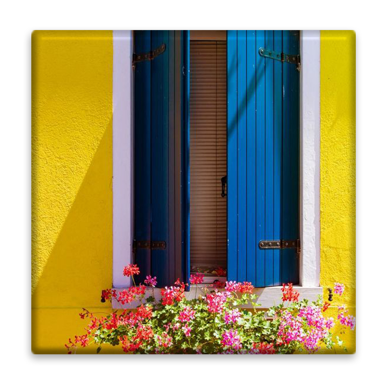 کاشی عصر بوژان مدل پنجره و گل کد B520
