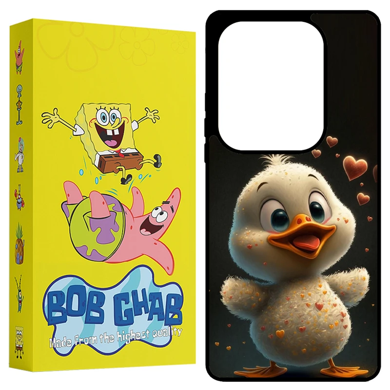 کاور باب قاب طرح جوجه اردک مدل BCPN13P مناسب برای گوشی موبایل شیائومی Redmi Note 13 Pro 4G / Poco M6 Pro 4G