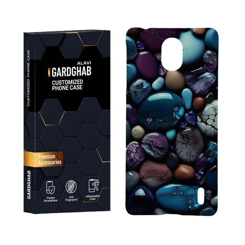 کاور گارد قاب علوی مدل هنری مناسب برای گوشی موبایل نوکیا 1Plus