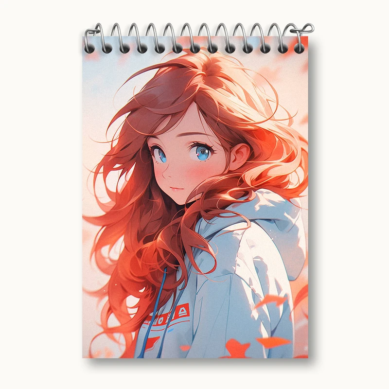 دفتر یادداشت 50 برگ خندالو طرح دخترانه کد N1995