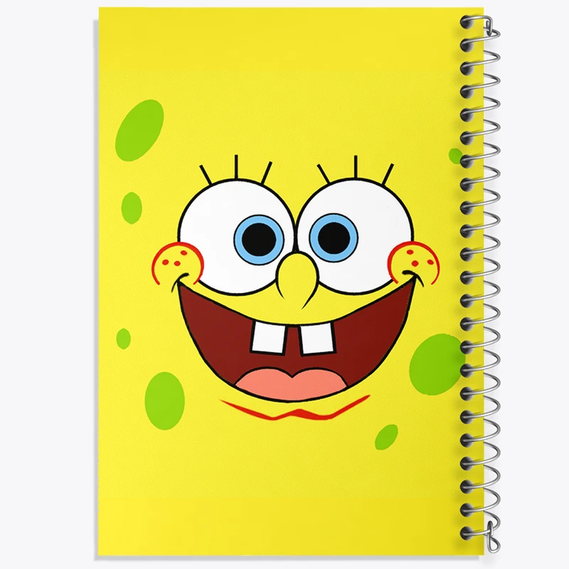 دفتر لیست خرید 50 برگ خندالو طرح باب اسفنجی کد N54