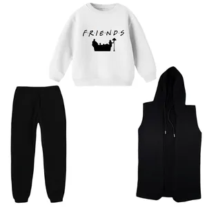 ست 3 تکه لباس راحتی بچگانه کد 001