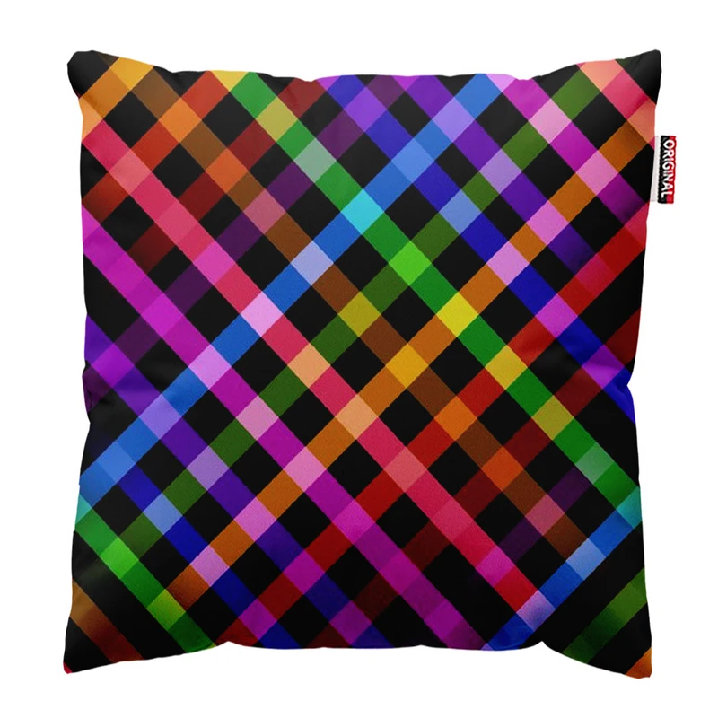 کوسن پاد آفرین طرح رنگی کد 2815 سایز 30*30 سانتی متر