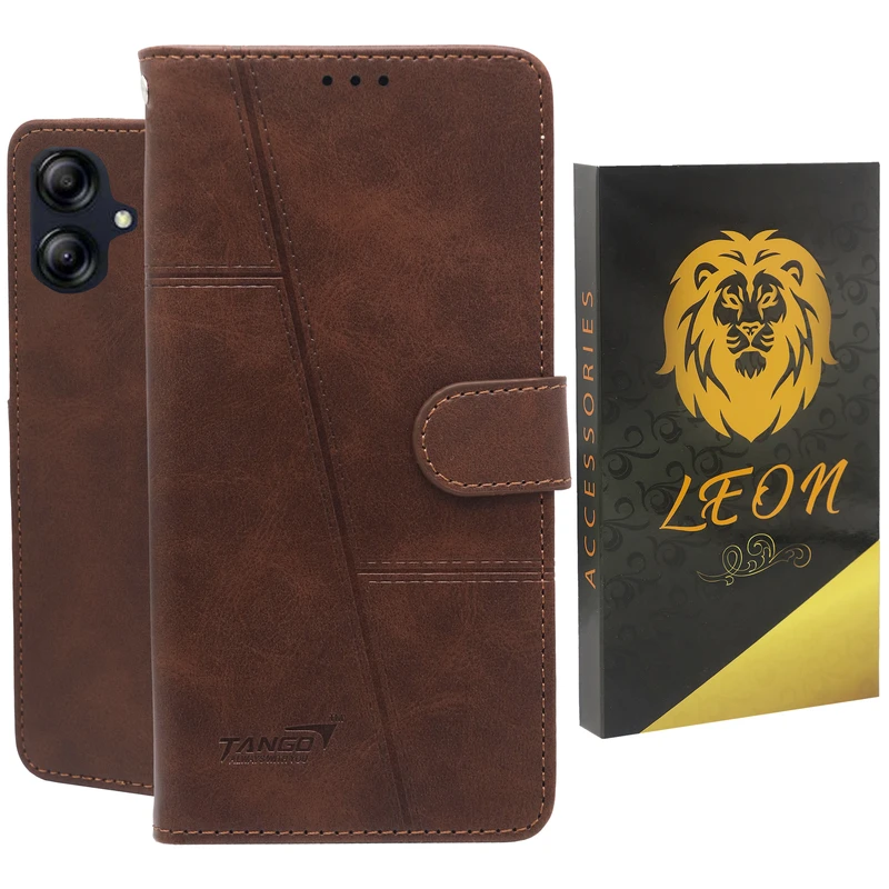 کیف کلاسوری لئون مدل Tango مناسب برای گوشی موبایل سامسونگ Galaxy A04e