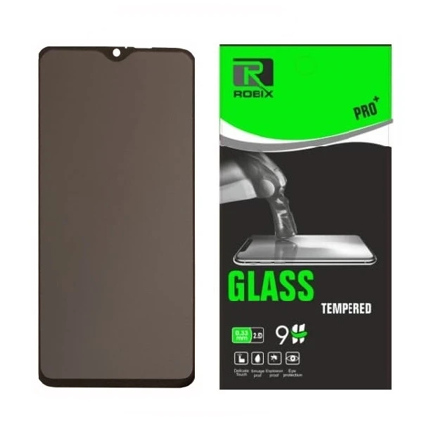محافظ صفحه نمایش حریم شخصی روبیکس مدلRedmiNote8مناسب برای گوشی موبایل شیائومی Redmi Note 8