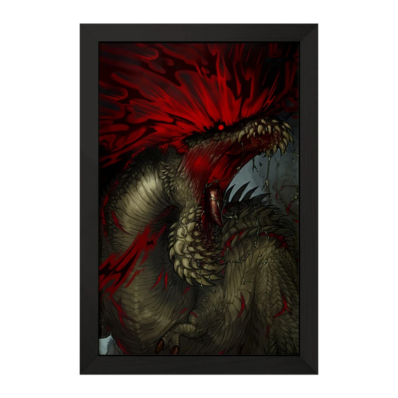 تابلو خندالو مدل بازی شکارچی هیولا کد 33248