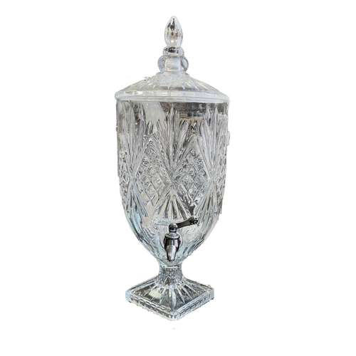 کلمن مدل شربت خوری شیشه ای گنجایش5.5 لیتر