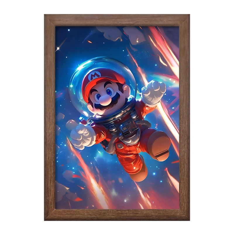 تابلو خندالو طرح سوپر ماریو (Super Mario) کد F7596