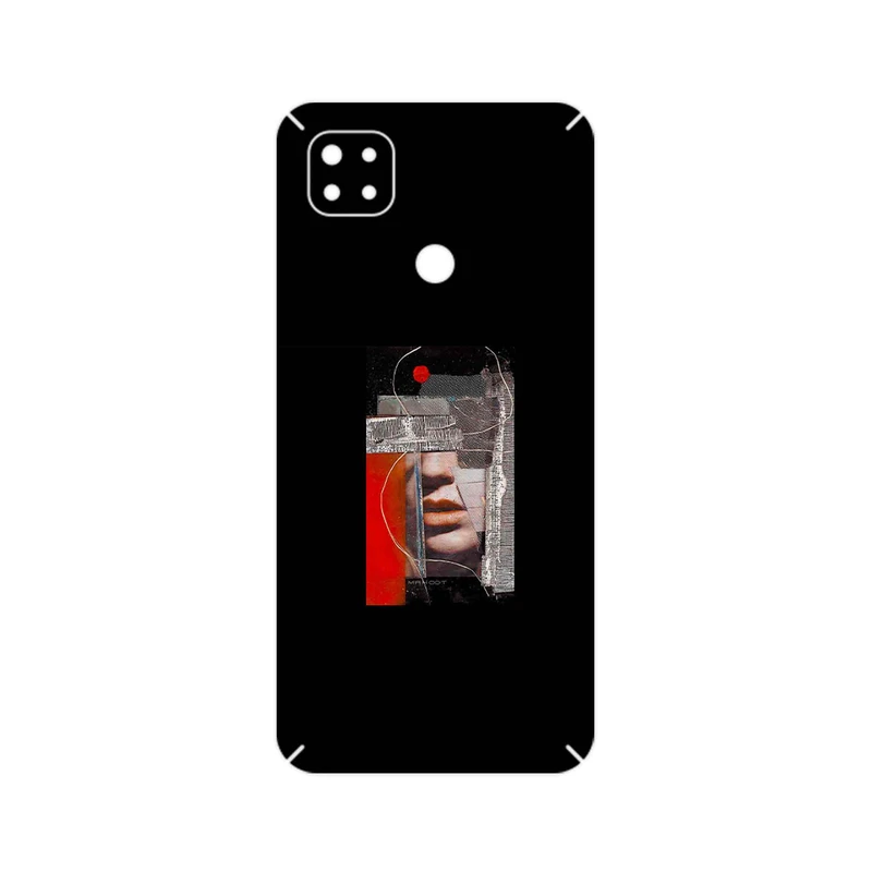 برچسب پوششی ماهوت مدل Collage of Mouth مناسب برای گوشی موبایل شیائومی Redmi 9C NFC