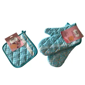 دستکش فر و دستگیره کد wh01 بسته 4 عددی