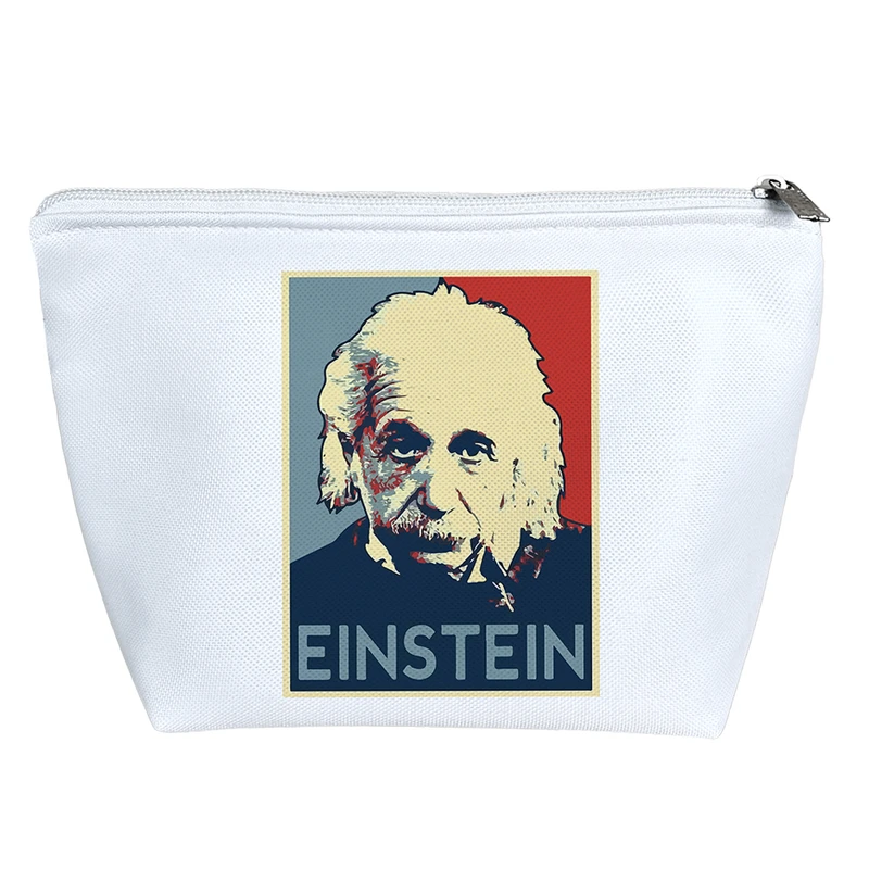 کیف لوازم آرایش دخترانه خندالو مدل آلبرت اینشتین کد 9845