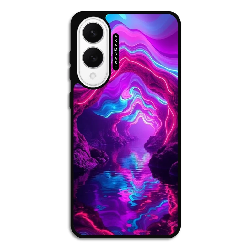 کاور آکام مدل AMC-WSGS25E-NEON-14 مناسب برای گوشی موبایل سامسونگ Galaxy S25 Edge