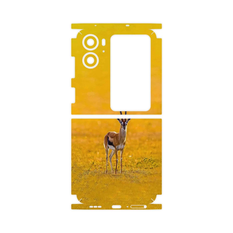 برچسب پوششی ماهوت مدل Gazelle-FullSkin مناسب برای گوشی موبایل اپو Find N2 Flip