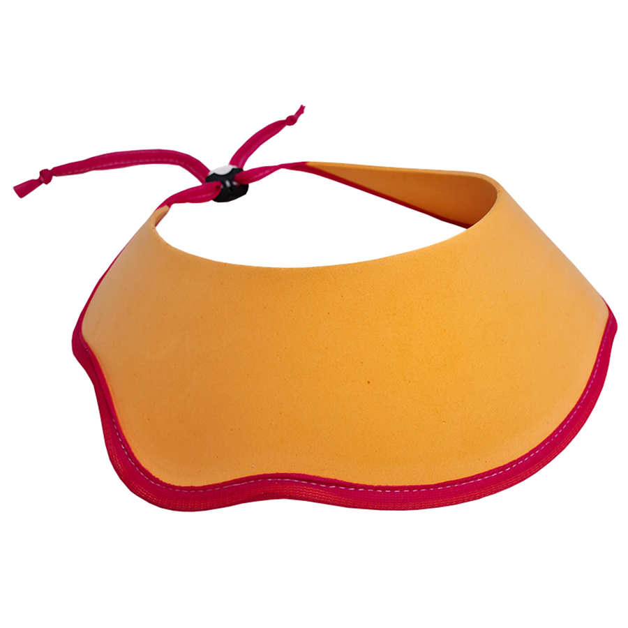 کلاه حمام نوزادی مدل سه کاره رنگ نارنجی