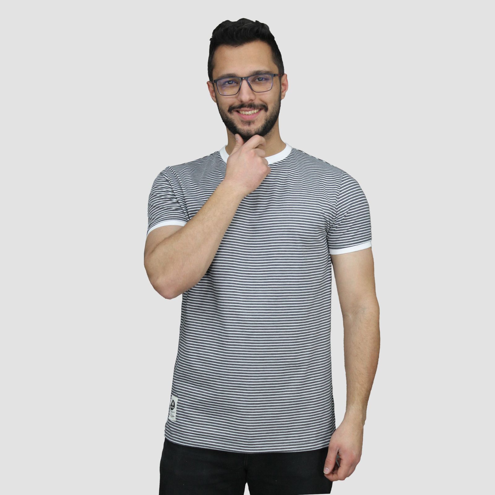 تی شرت آستین کوتاه مردانه مالدینی مدل t-487 -  - 1