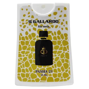 عطر جیبی مردانه گالاردو مدل Pasha21 حجم 25 میلی لیتر