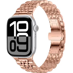 Goof 7Bead-R Strap suitable for Apple Watch Series 10 46mm