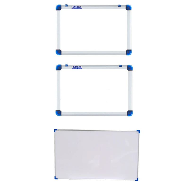 تخته وایت برد شیدکو مدل 2sh1af سایز 100×200 سانتی متر بسته 3 عددی