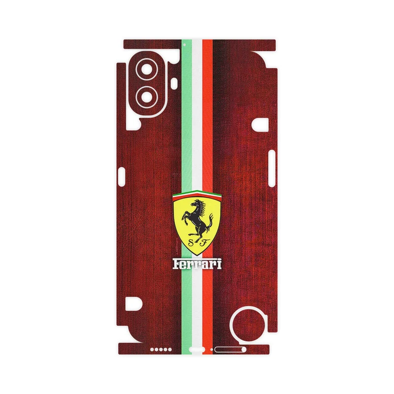 برچسب پوششی ماهوت مدل Ferrari-FullSkin مناسب برای گوشی موبایل ناتینگ CMF Phone 1