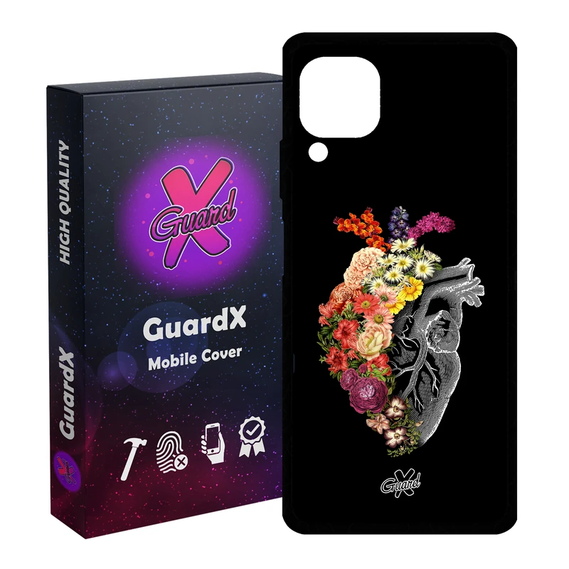 کاور گارد ایکس طرح قلب مدل Glass10216 مناسب برای گوشی موبایل هوآوی Nova 7i / Nova 6 SE / P40 Lite