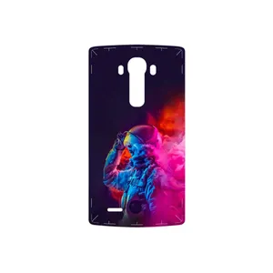 MAHOOT Smoke Rainbow Digital Art 1 Cover Sticker for LG G3