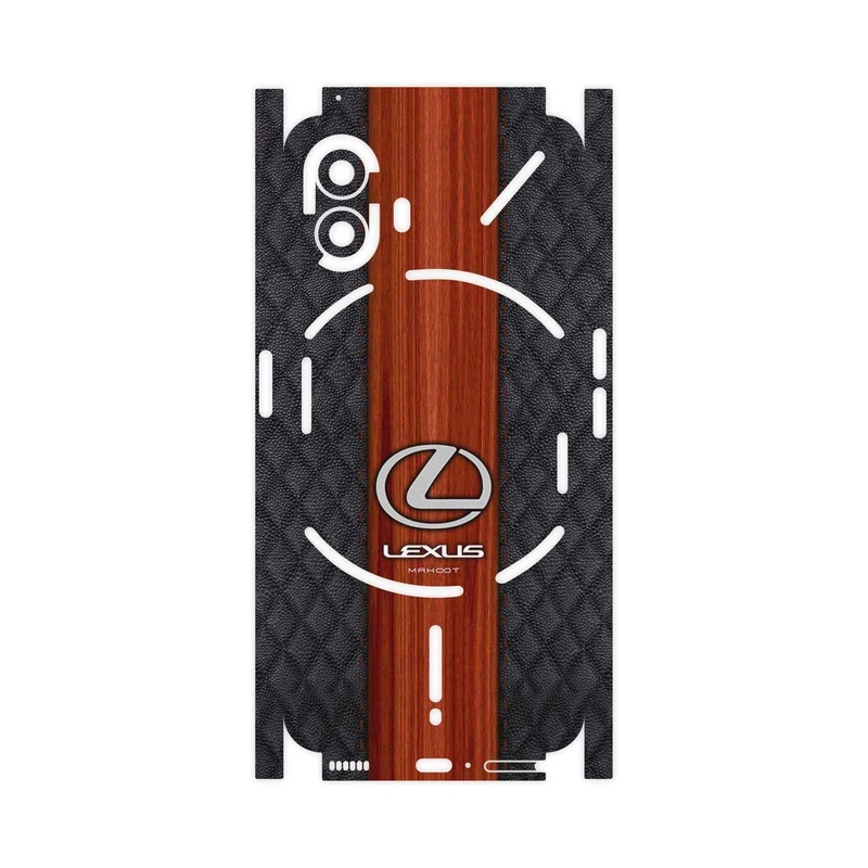 برچسب پوششی ماهوت مدل Lexus_Logo-FullSkin مناسب برای گوشی موبایل ناتینگ Phone 2