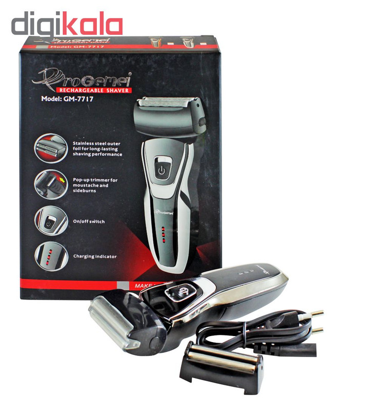 ماشین اصلاح موی صورت پروجیمی مدل GM-7717