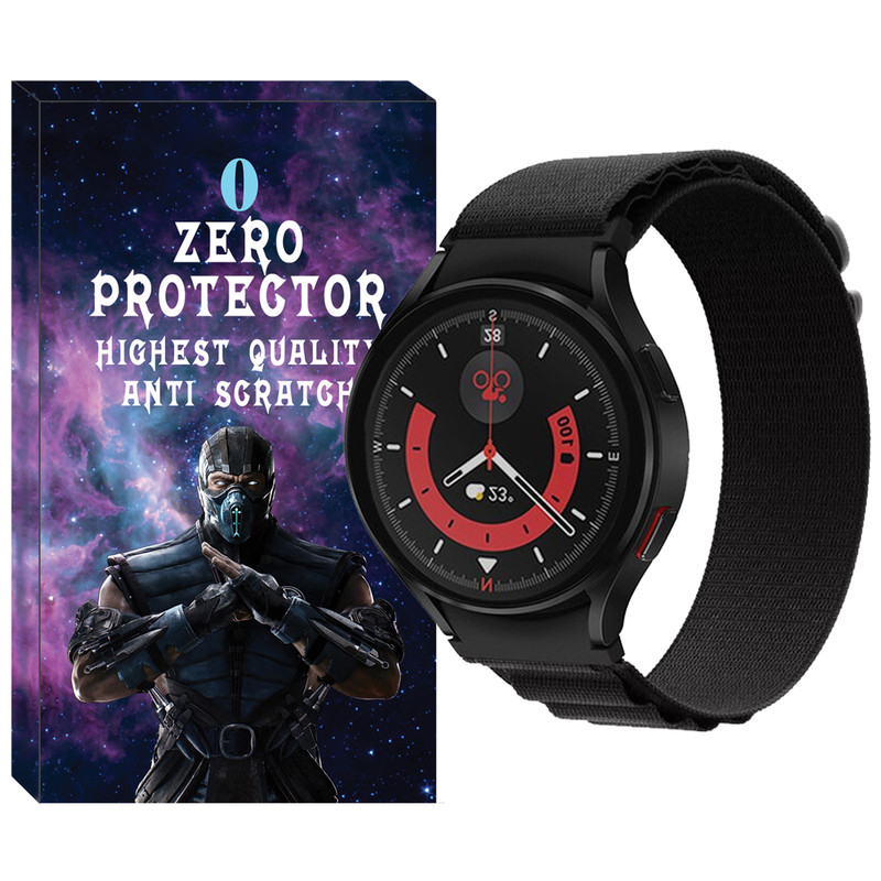 بند زیرو مدل Alpine مناسب برای ساعت هوشمند سامسونگ Galaxy Watch 5 pro 45mm