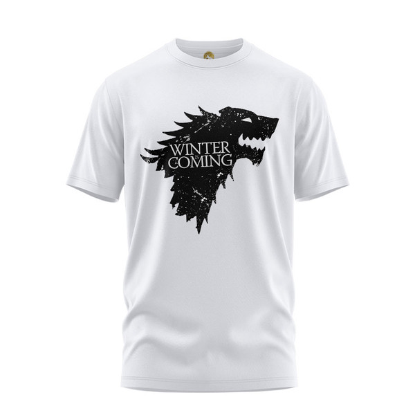 تی شرت آستین کوتاه زنانه هومرو مدل TW182 طرح Game of Thrones 