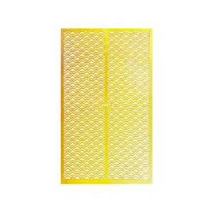 شابلون طراحی ناخن مدل K037