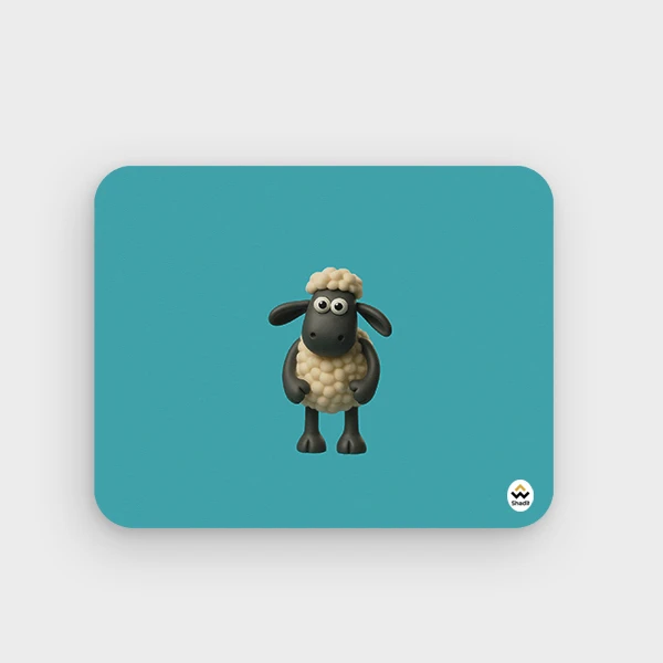 ماوس پد شادیت مدل انیمیشن بره ناقلا کد 01 سایز 24*19 سانتیمتر