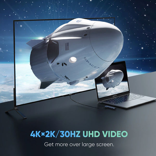 هاب 6 پورت USB-C یوگرین مدل UG-70410