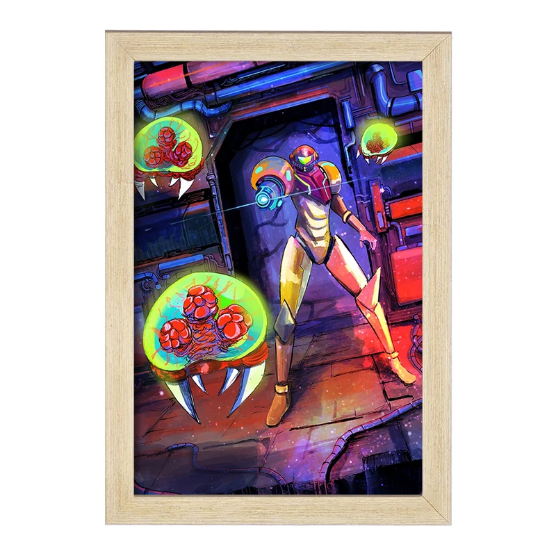 تابلو خندالو مدل بازی متروید (Metroid) کد 35658