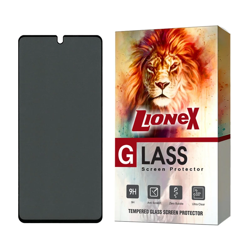 محافظ صفحه نمایش حریم شخصی لایونکس مدل PRIVFULLL مناسب برای گوشی موبایل شیائومی Poco X3 / X3 NFC / X3 Pro / Redmi Note 9s / Note 9 Pro / Note 9 Pro Max / Redmi K30 / K30s / K30 Pro / K30 Ultra