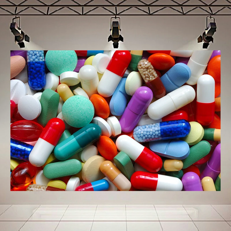 تابلو بوم طرح دارو مدل قرص و کپسول کد AR4290