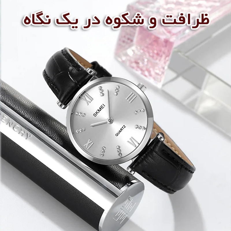ساعت مچی عقربه ای زنانه اسکمی مدل 2180 SIBK