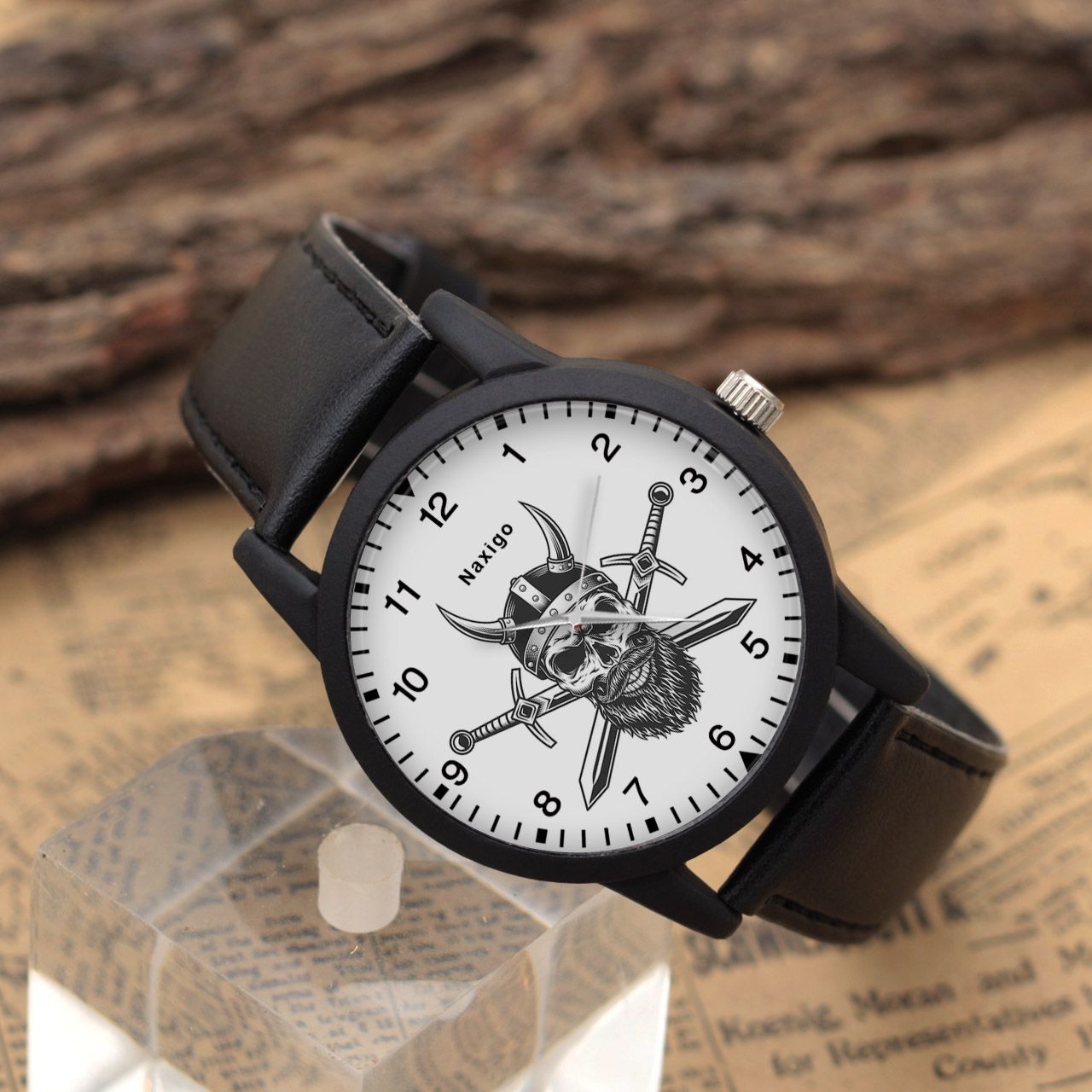ساعت مچی عقربه ای ناکسیگو مدل Vikings کد LF13945 -  - 4