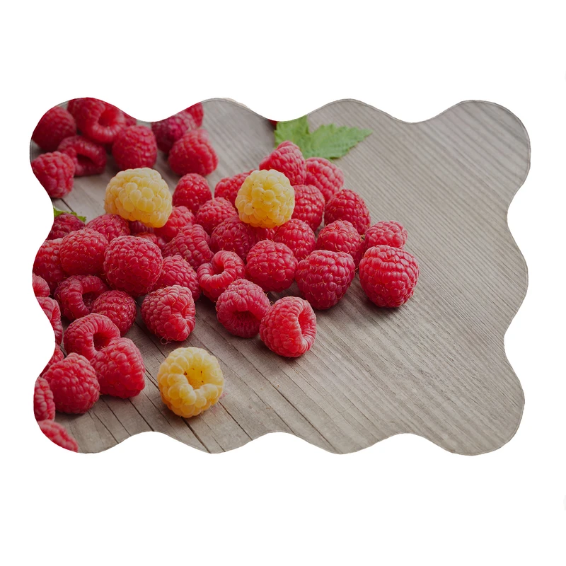 پادری مدل دالبر طرح تمشک کد 6358 سایز 80x110 سانتی متر 