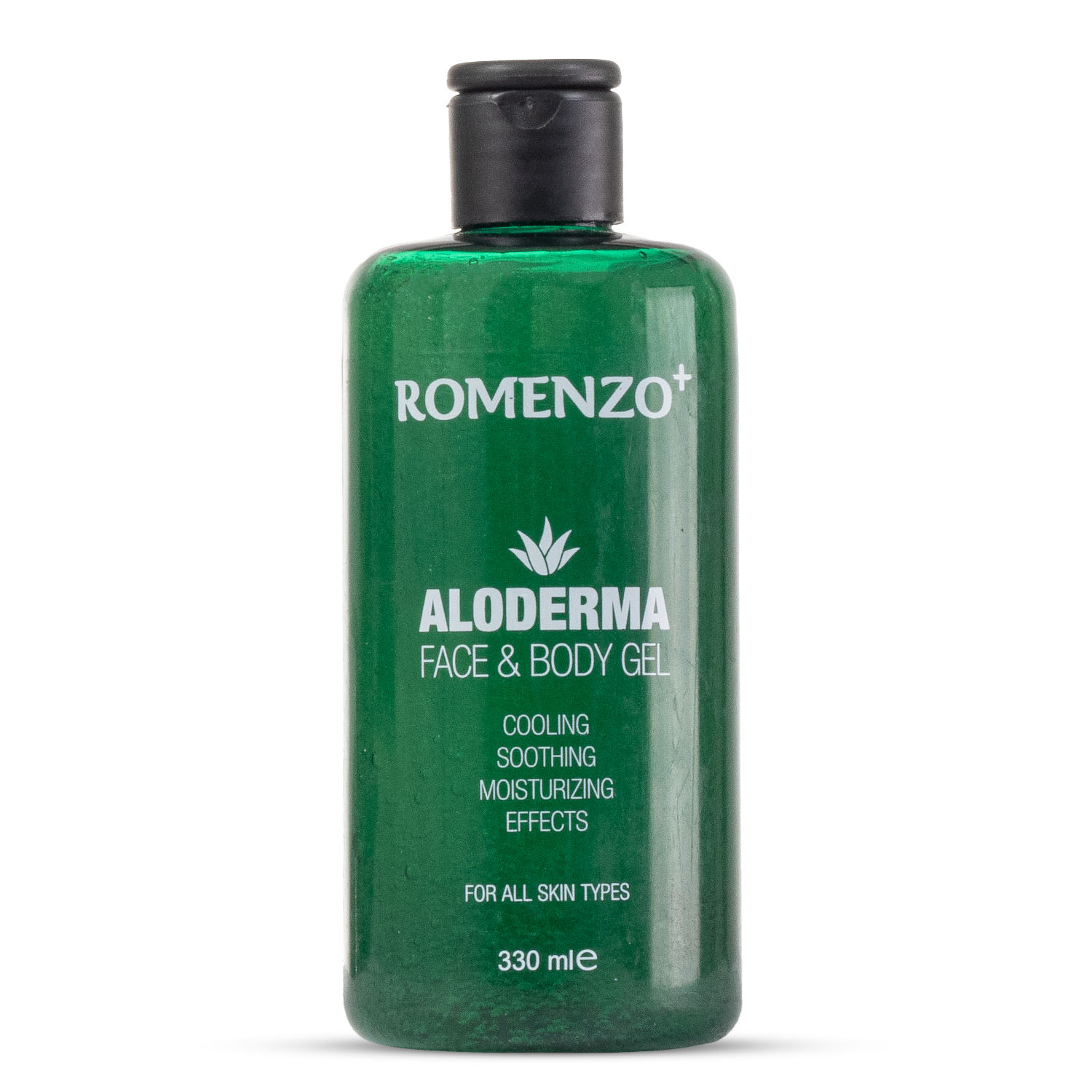ژل آبرسان رومنزو مدل لیفتینگ آلوئه ورا حجم 330 میلی لیتر