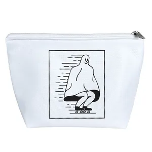 کیف لوازم آرایش دخترانه خندالو مدل روح کد 7077