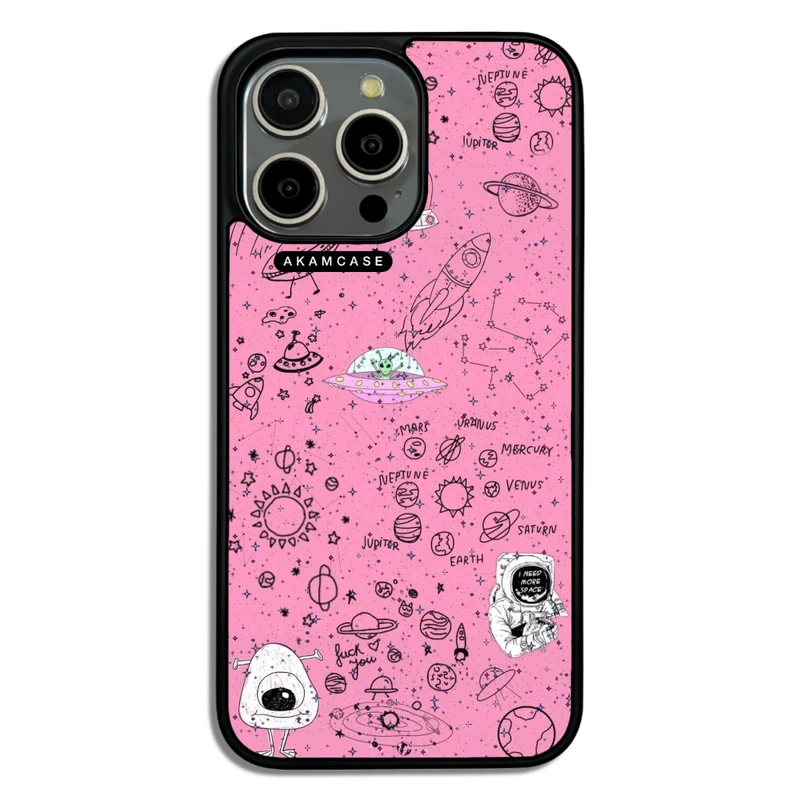 کاور آکام مدل AMC-WA15PROMAX-PINK-6 مناسب برای گوشی موبایل اپل iPhone 15 Pro Max