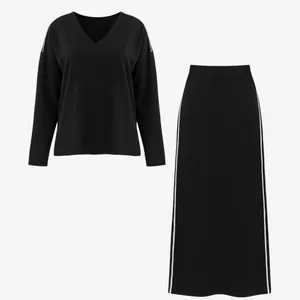 ست پلیور و دامن زنانه مدل 2244