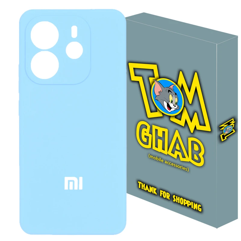 کاور تام قاب مدل سیلیکونی پاک کنی مناسب برای گوشی موبایل شیائومی Redmi Note 14 4G
