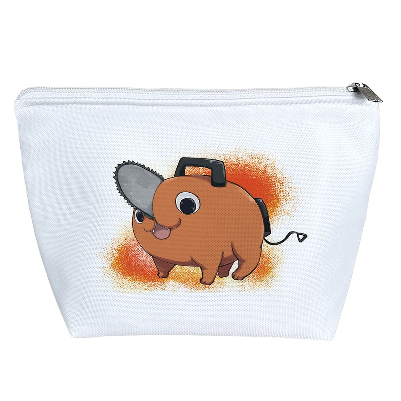 کیف لوازم آرایش دخترانه خندالو مدل پوچیتا انیمه مرد اره ای کد 2135