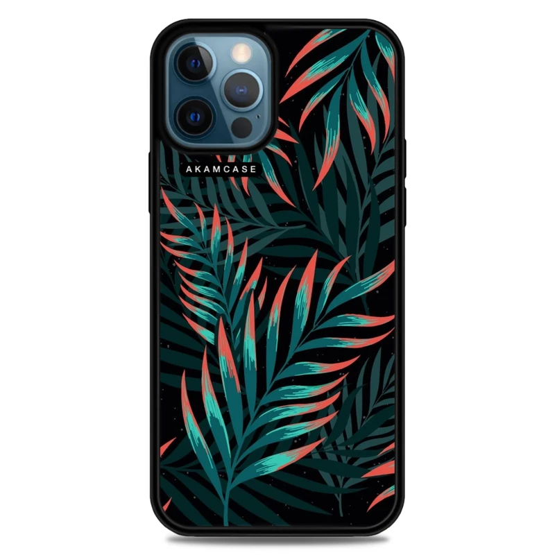 کاور آکام مدل AMC-WA12PROMAX-LEAVES-25 مناسب برای گوشی موبایل اپل iPhone 12 Pro Max