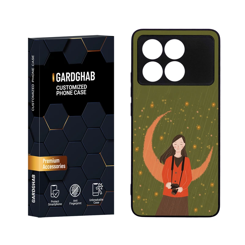 کاور گارد قاب مدل دخترانه مناسب برای گوشی موبایل شیائومی Poco X6 Pro 5G