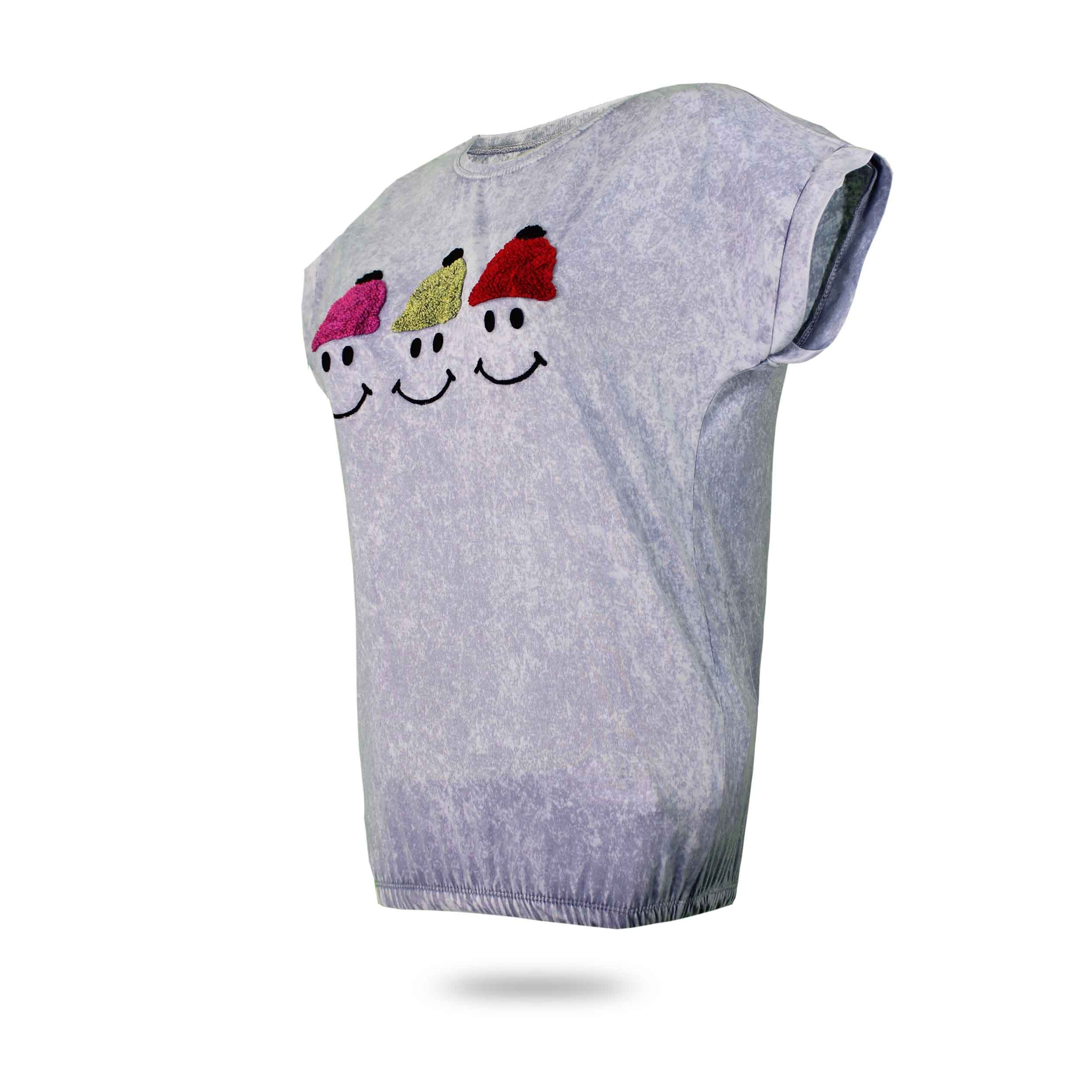 تی شرت آستین کوتاه زنانه مدل سه کلاه 16