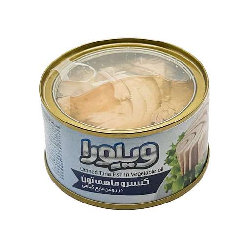 کنسرو ماهی تن در روغن مایع گیاهی ویلورا - 180 گرم