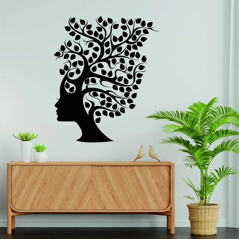 استیکر مدل چوبی دختر کد T612 مجموعه 97 عددی