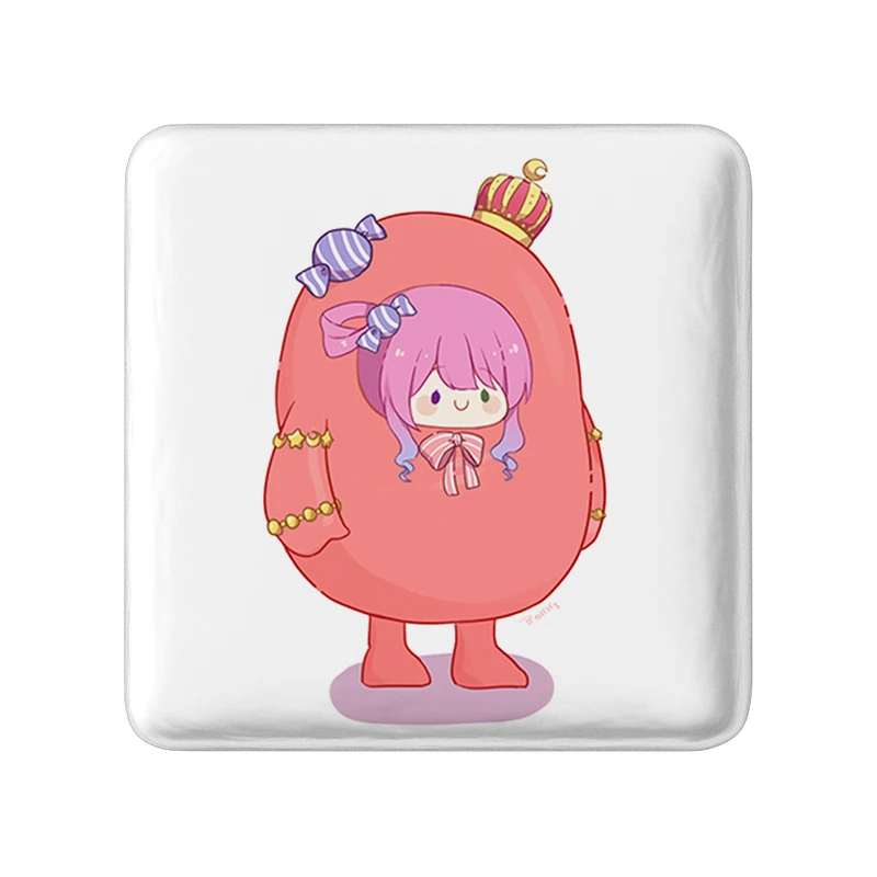 مگنت خندالو طرح بازی فال گایز (Fall Guys) مدل مربعی کد 32795